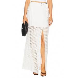 NEW NONCHALANTLABEL tyra maxi skirt in white